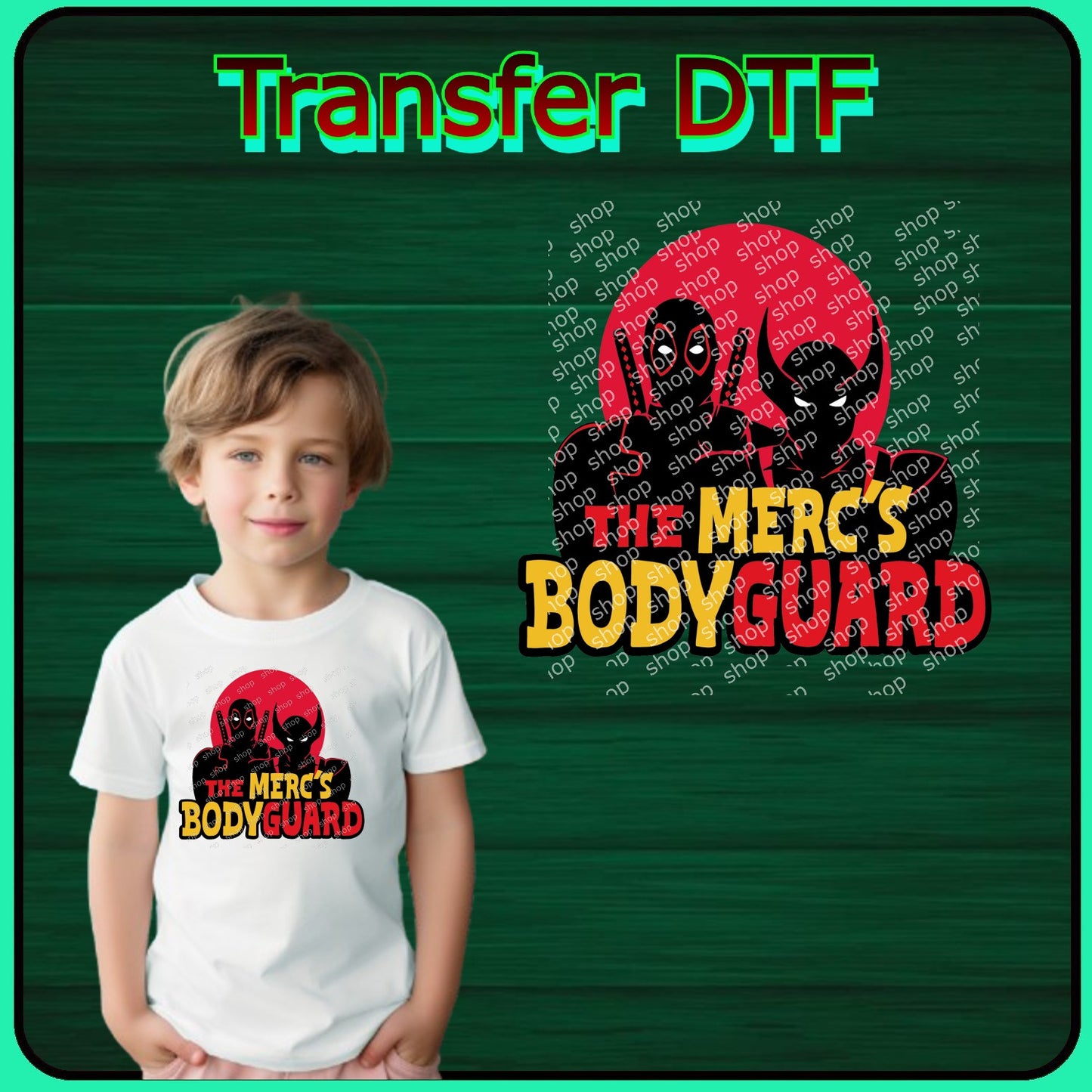 Transfer DTF “Amigos en Acción”