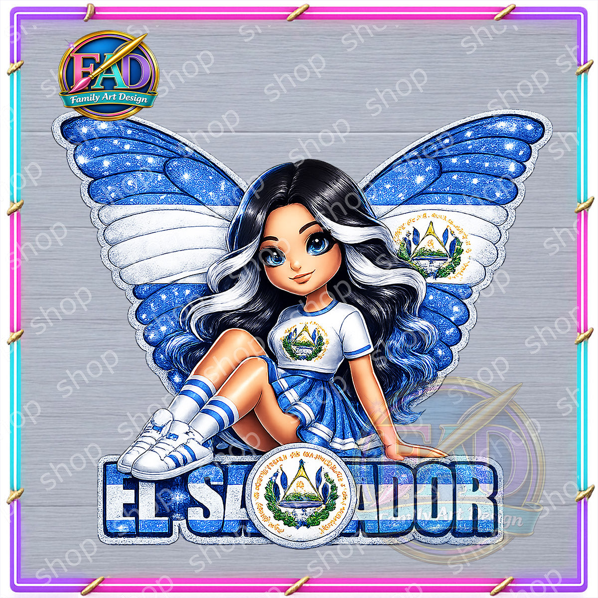 Diseño DTF Cultura de El Salvador 05