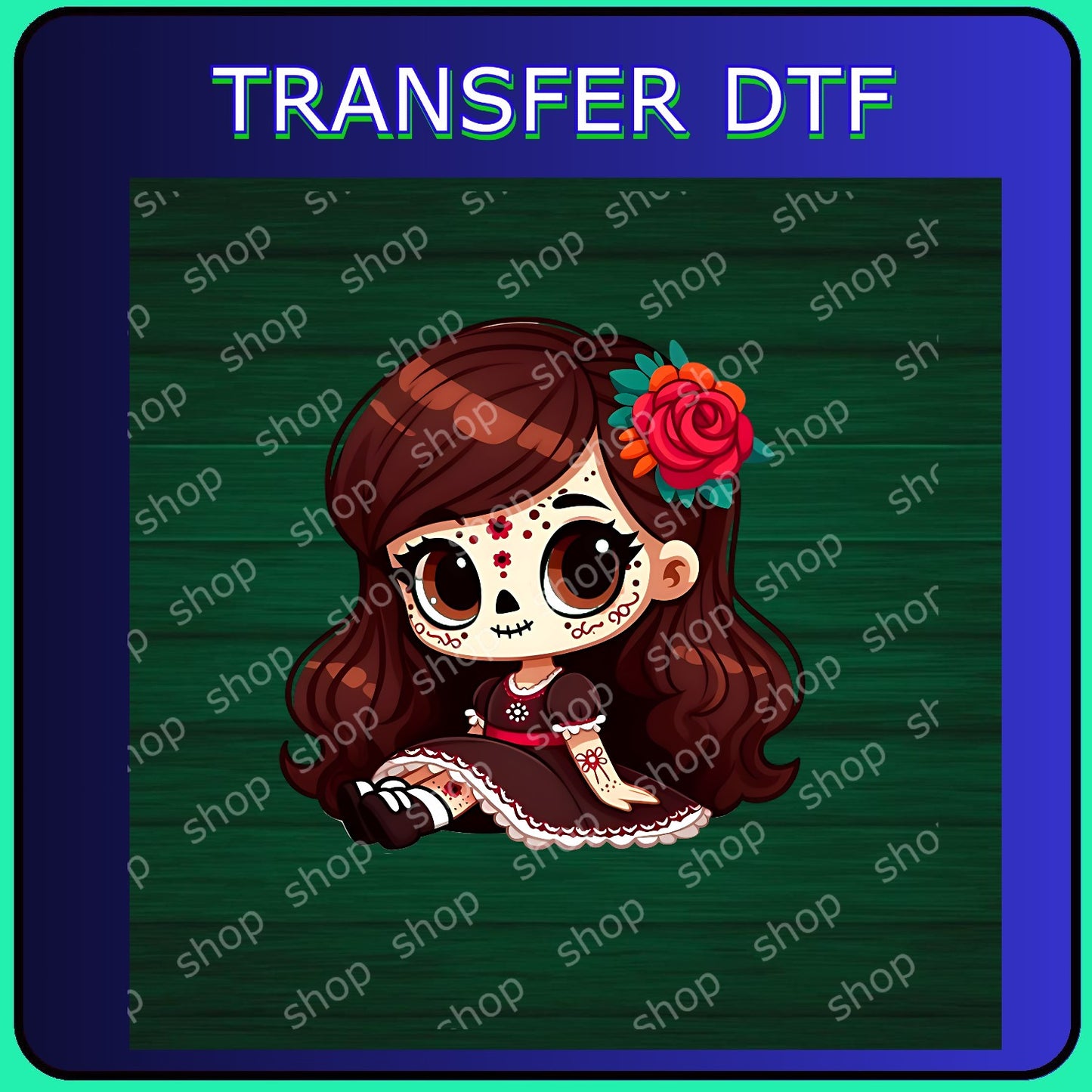 DTF Niña Catrina Tierna