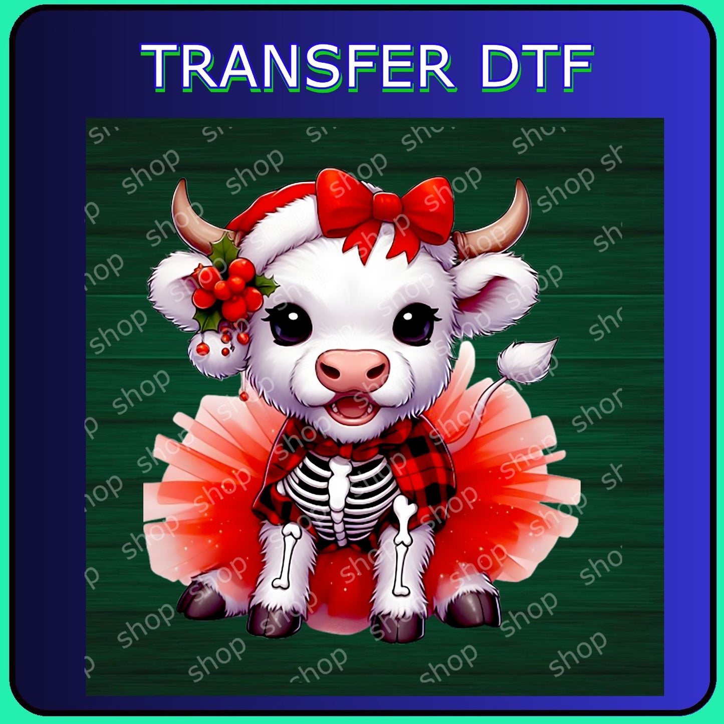 r DTF Vaquita Festiva Halloween