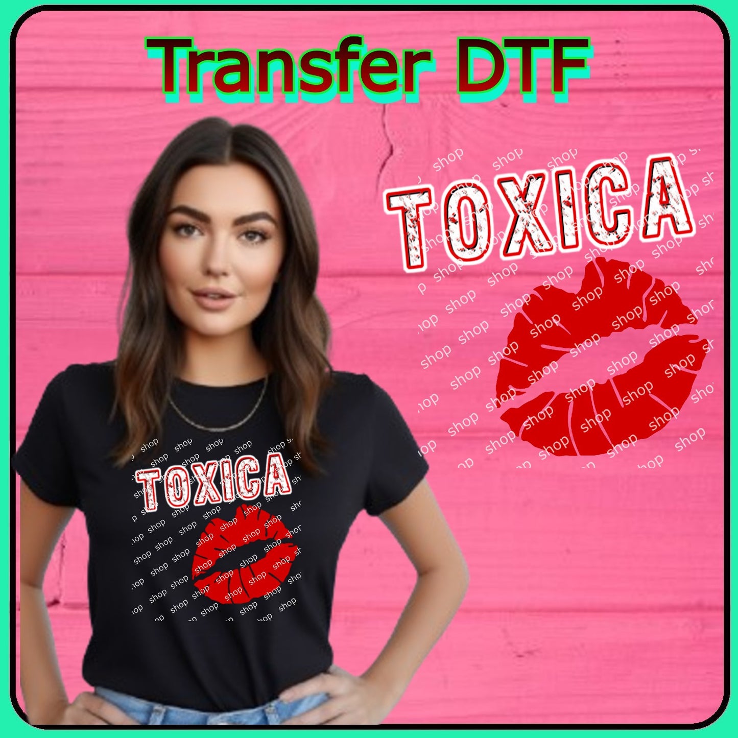 Frase Tóxica con Labios