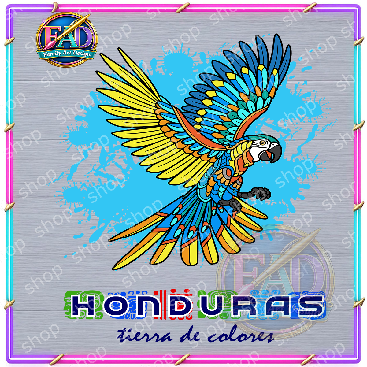 Transfer DTF de la Cultura de Honduras 03