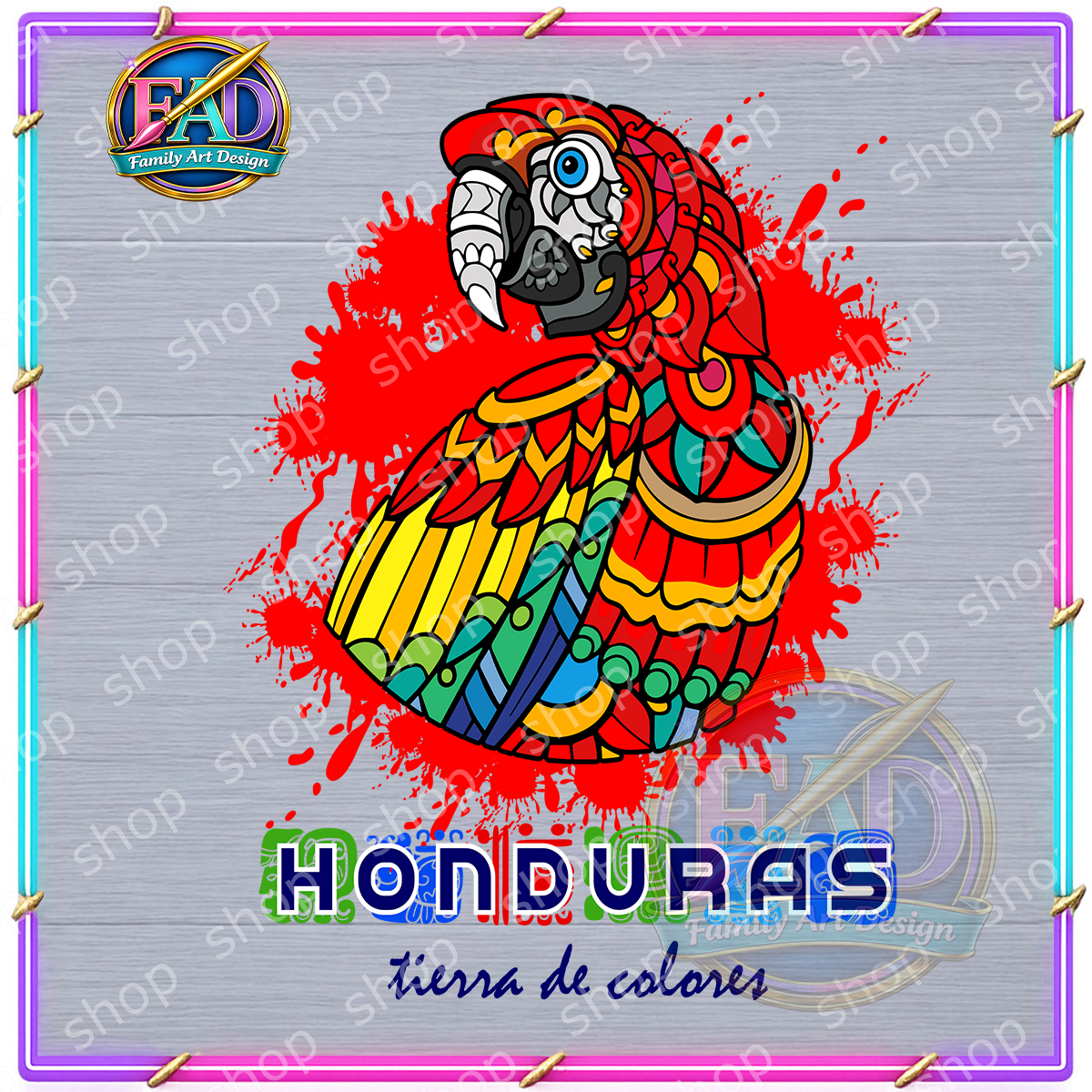 Transfer DTF de la Cultura de Honduras 04