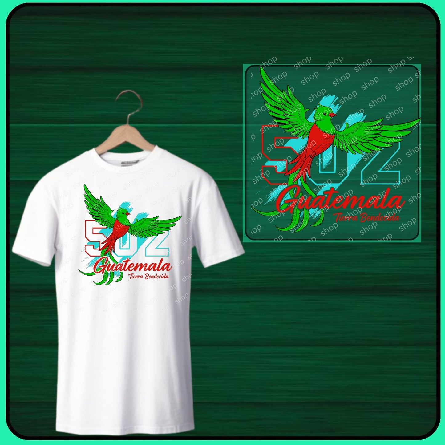 GUATEMALA - Quetzal Volador (DTF