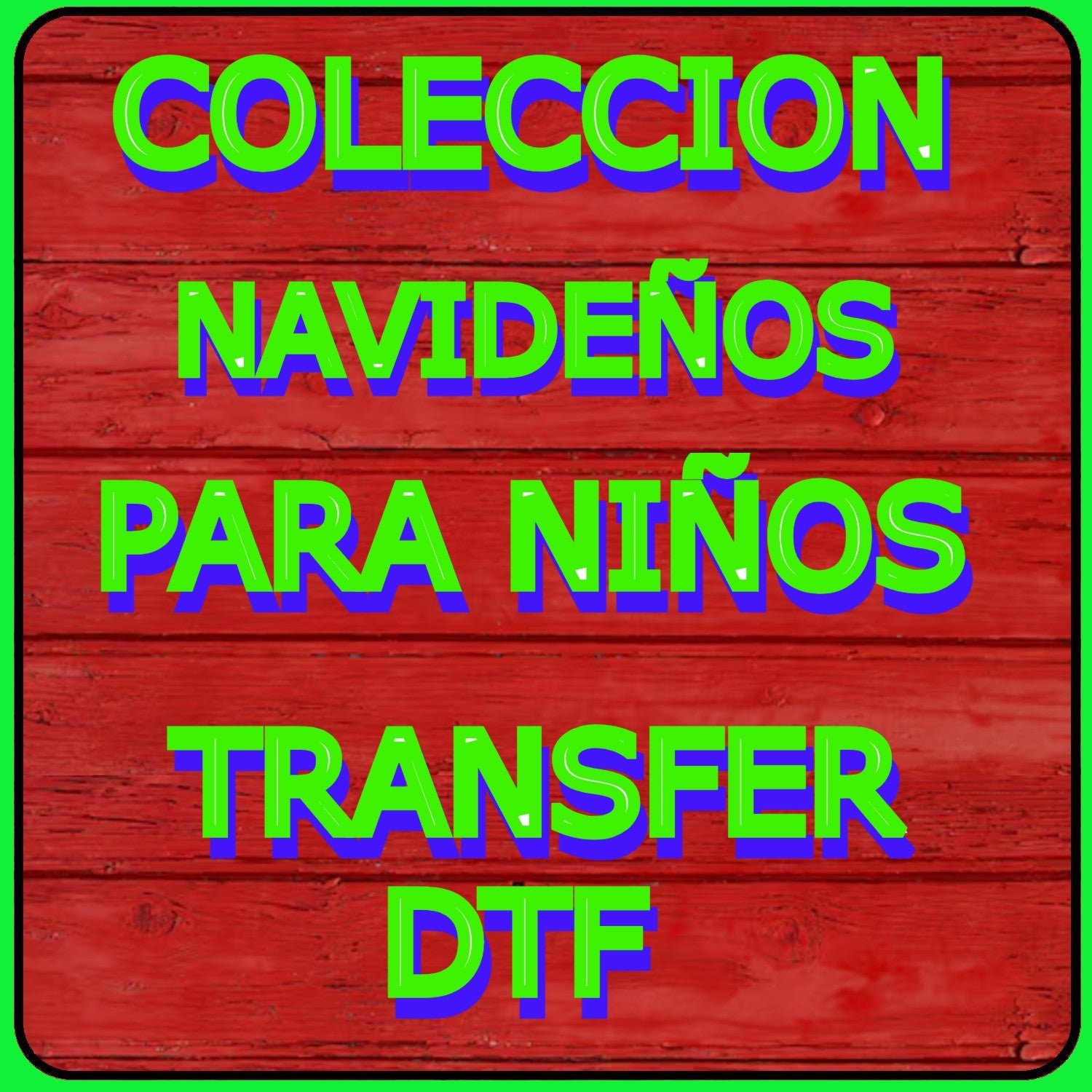 NAVIDEÑOS  NIÑOS  DTF
