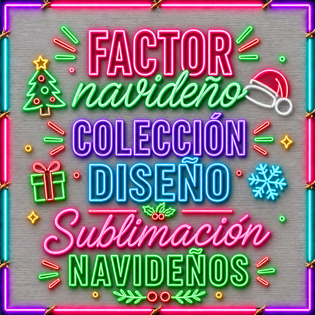 Sublimación Diseños Navideños