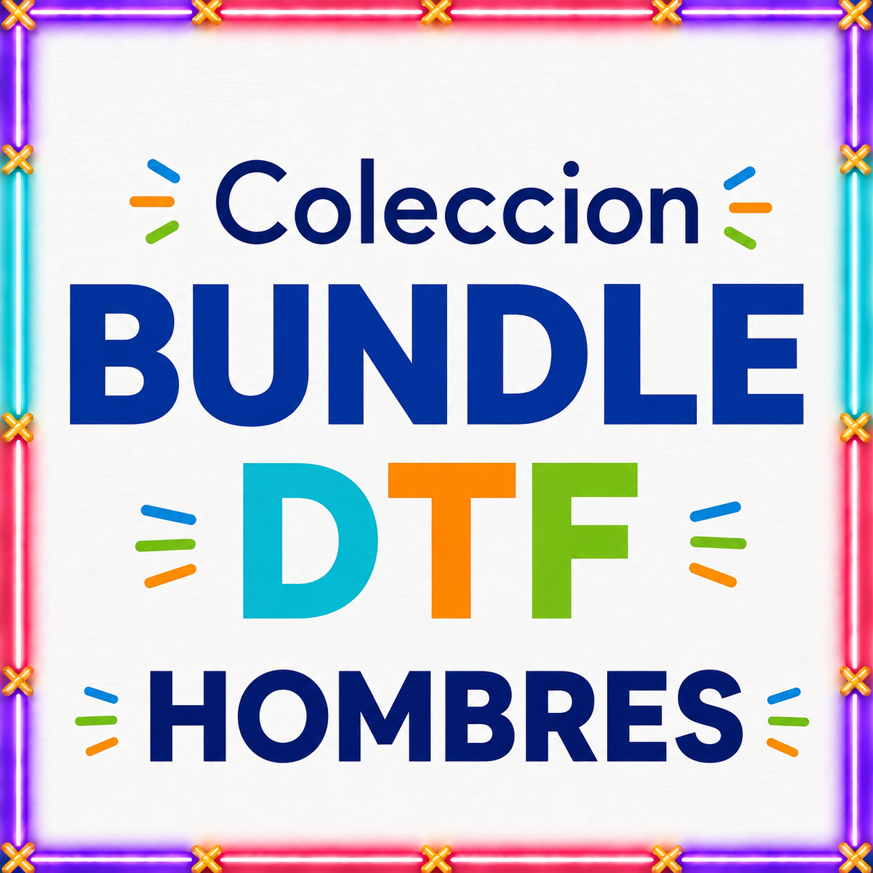 Hombres Bundle DTF