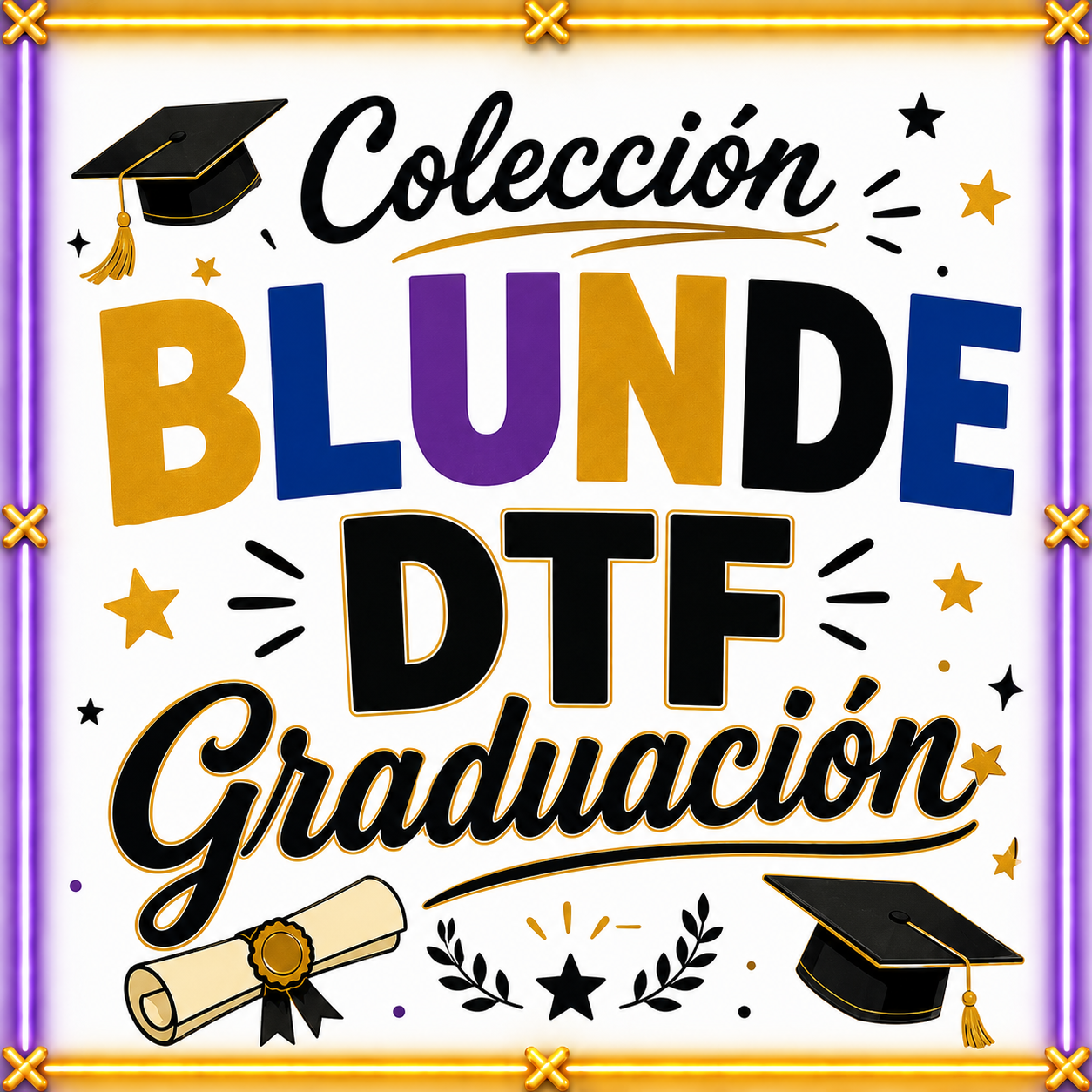 Graduación  Bundle DTF