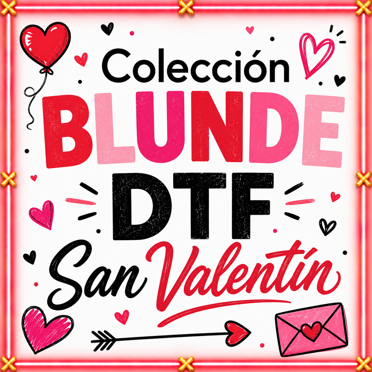 San Valentín  Bundle DTF