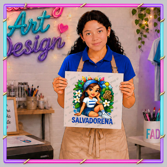 Diseño DTF Cultura de El Salvador 03