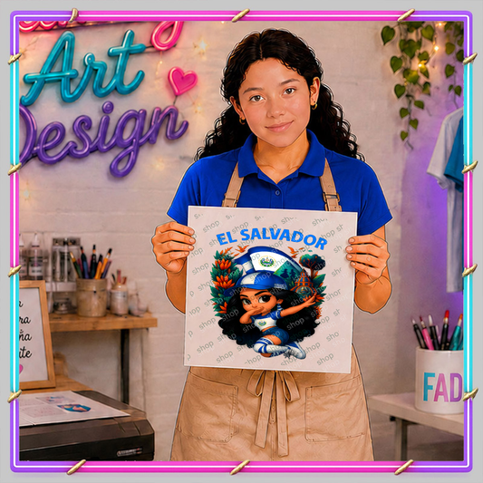 Diseño DTF Cultura de El Salvador 04