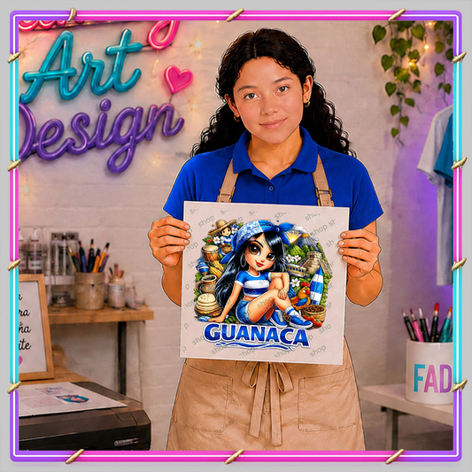 Diseño DTF Cultura de El Salvador 06