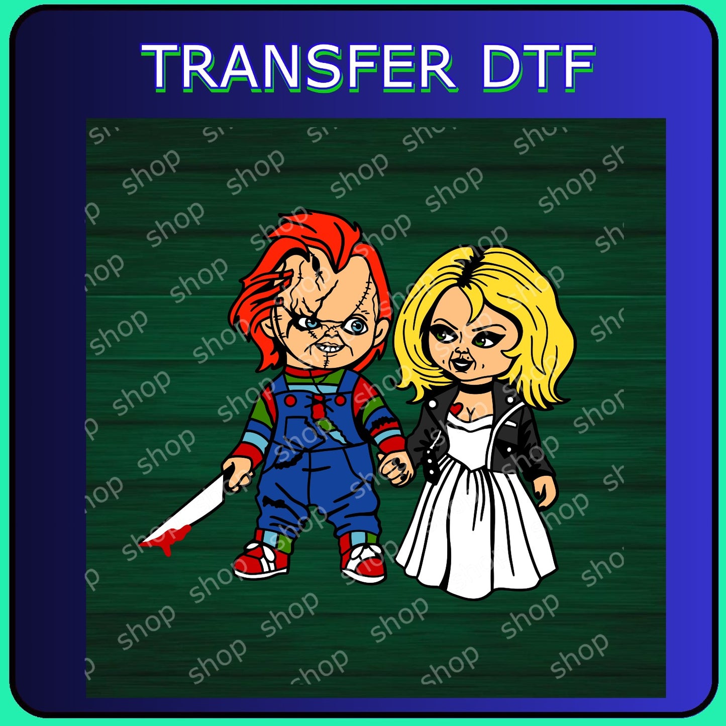 DTF Muñecos Terror Halloween