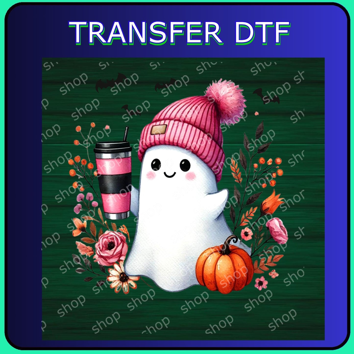 DTF Fantasma Tierno con Café y Calabaza