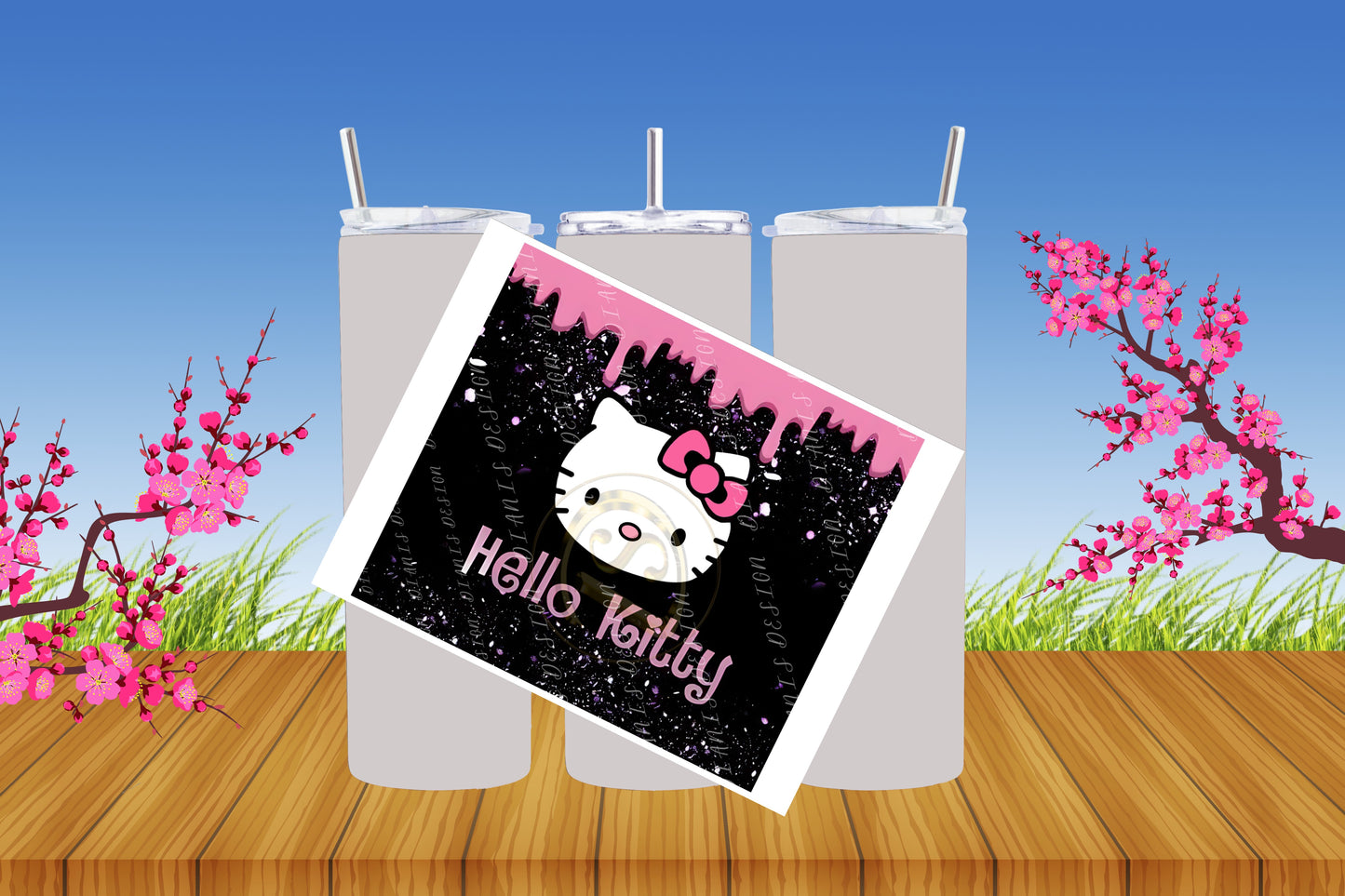 "Hoja de sublimación Vaso de 20 onzas