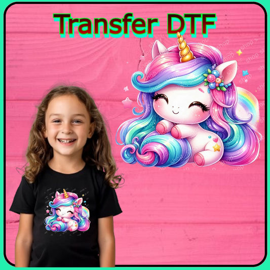 Unicornio Mágico – Transfer DTF