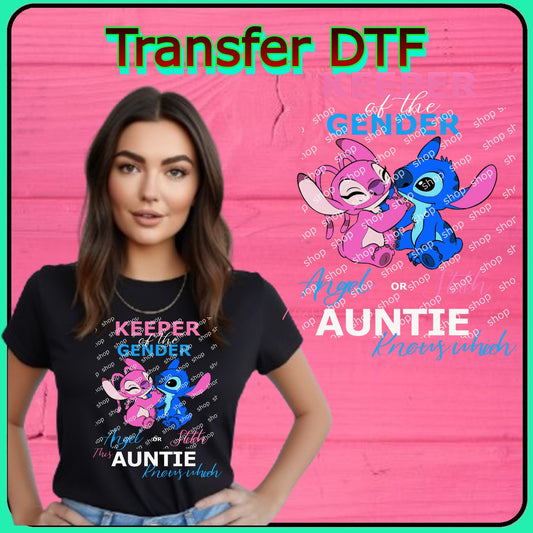 Muñequitos Azul y Rosa