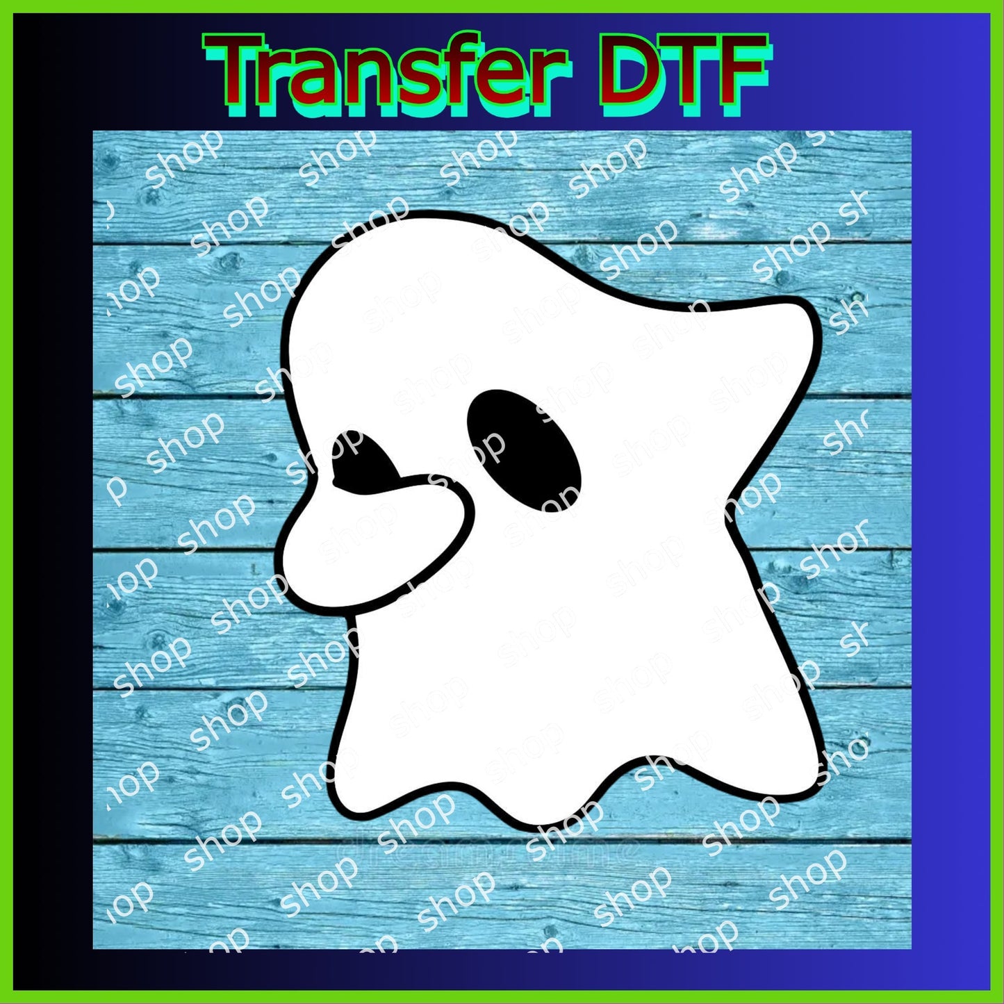 Transfer DTF Halloween para  fantasmita