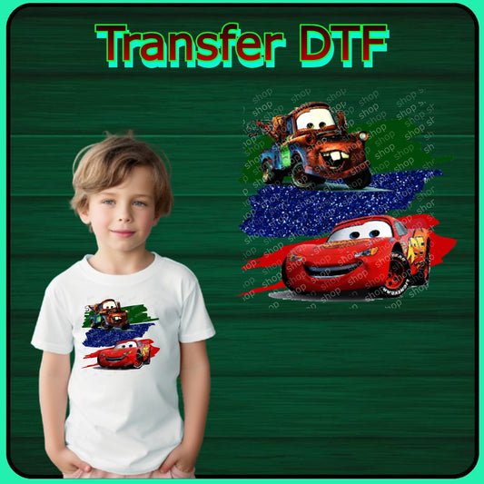 Transfer DTF “Carritos Infantiles”