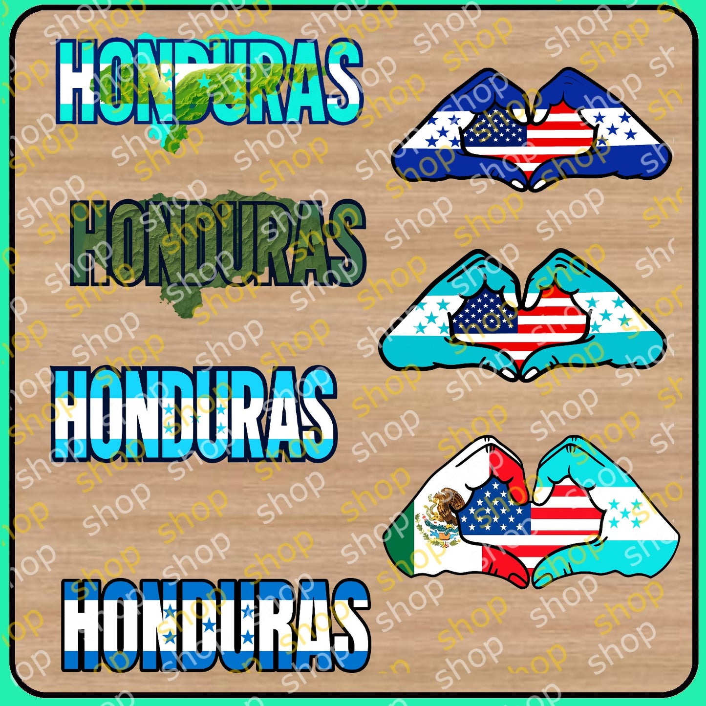 Bundle Transfer DTF Honduras 04