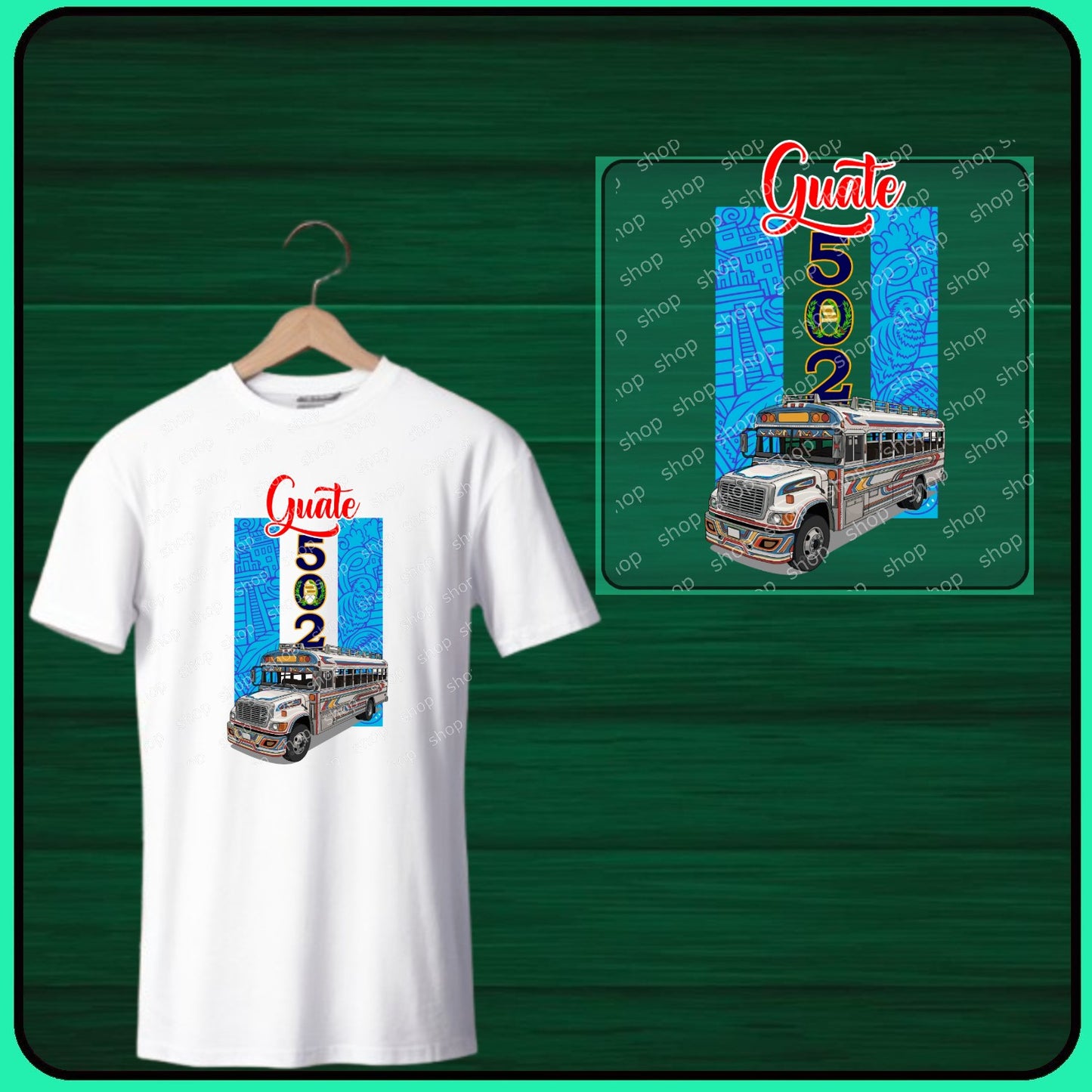 Guatemala 502 – Bus Típico (DTF